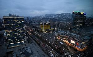 Foto: Nedim Grabovica / Radiosarajevo.ba / Pogled na Sarajevo iz predsjedničkog apartmana 